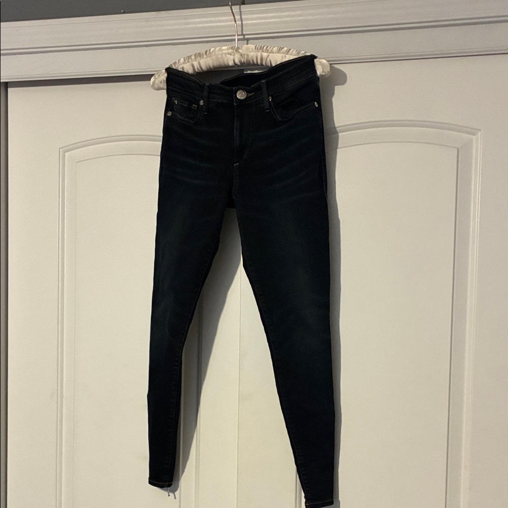 True Religion Women's Dark Indigo Skinny Jeans